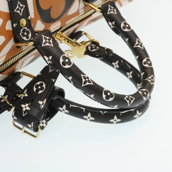 LOUIS VUITTON LV Crafty Keepall Bandouliere 45 Boston Caramel M45473 - Picture 7 of 16